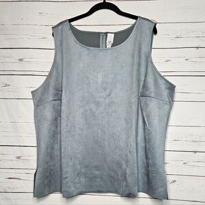 Wynne Layers Faux Suede Tank Top